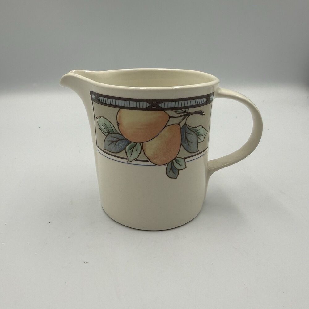 Mikasa Garden Harvest Creamer Pitcher 3-3/8" CAC29 Pears Grapes Excellent